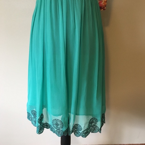 Lapis Size Small Teal Summer Dress - Picture 7 of 8